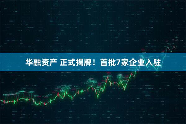华融资产 正式揭牌！首批7家企业入驻